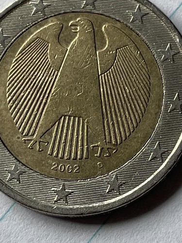 2002 germany euro coin - d,