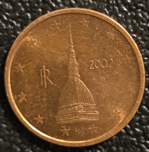 2002 italy euro cent - ,
