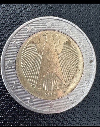 Euro 2002 germany rare - euro, d