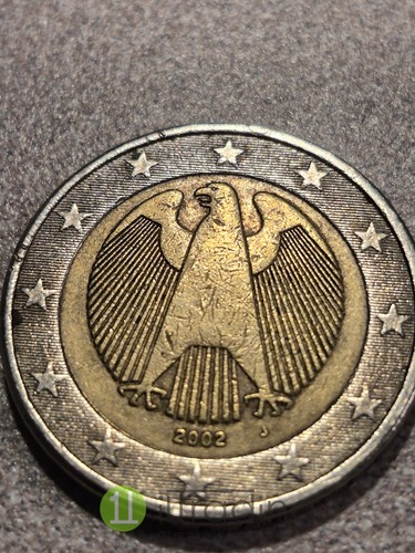 2002 euro coin germany - 2002,