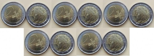 Italy pcs 2 euro - italy,