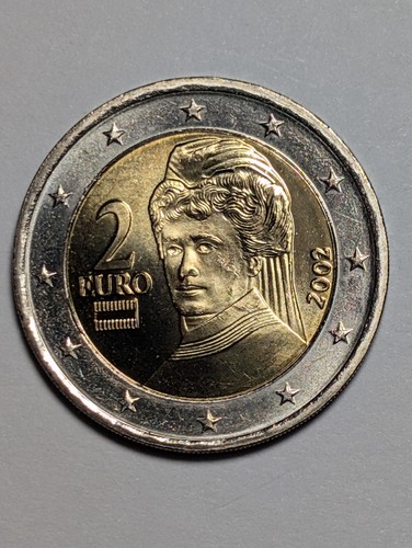 Austria 2002 euro bu - austria,, euro,