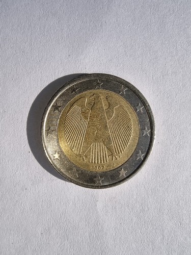 Euro coin 2002 rare printing - coin,