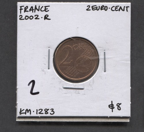 2002 france euro - 2002(r)-france-2, euro-cent