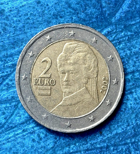 Austria euro 2002 coin - austria,