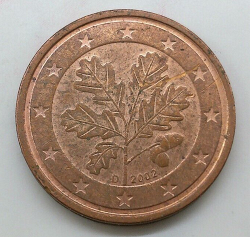 Germany cent 2002 euro - 2,
