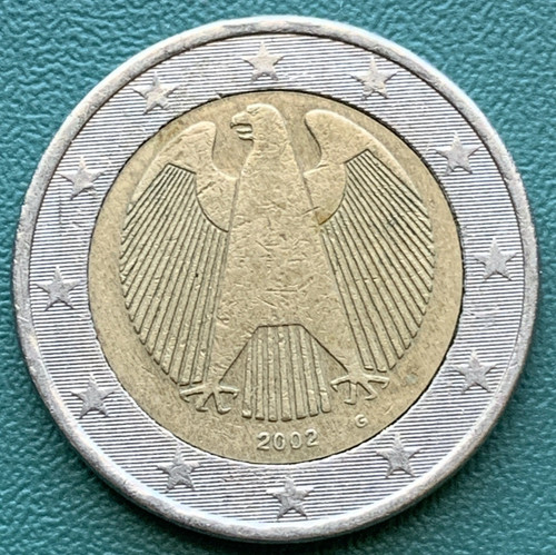 Euro germany coin 2002 g - euro,