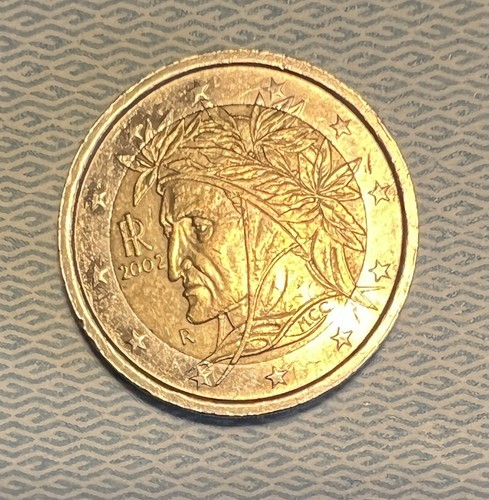 2002 italy euro coin - 2002-r,