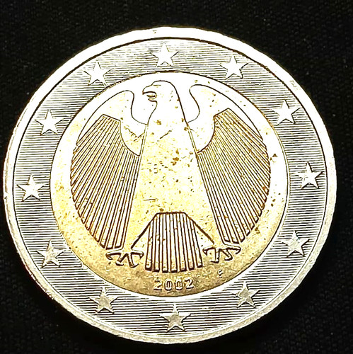 German 2002 euro coin letter - 2002,