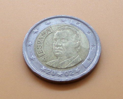 2002 spain euro coin - spain, 2