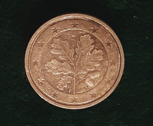 2002 euro cents german - euro,
