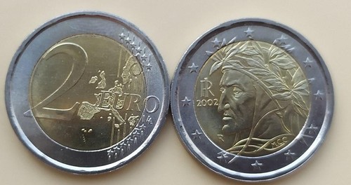 Italy euro 2002 aunc - 2002, xf