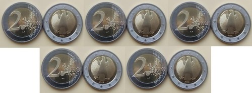 Germany pcs 2 euro 2002 - 5,