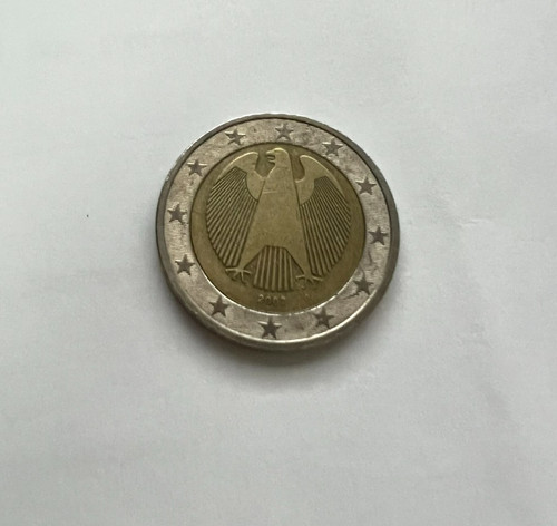 2002 euro coin bimetallic - 2002,