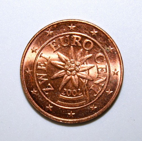 Austria euro cents 2002 - -,