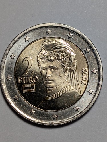 Austria 2002 euro bu - austria,, euro,