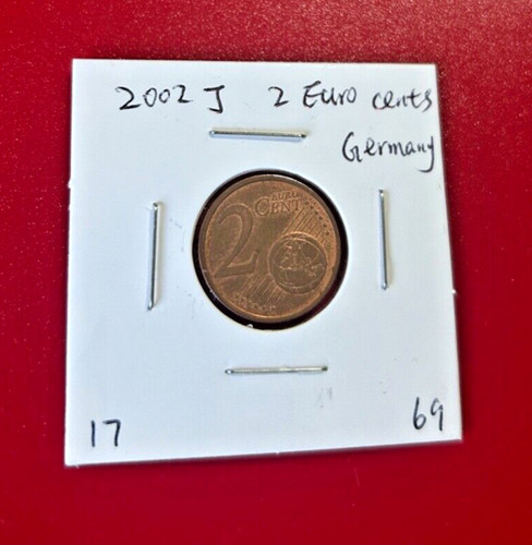 2002 euro cents - cents, germany